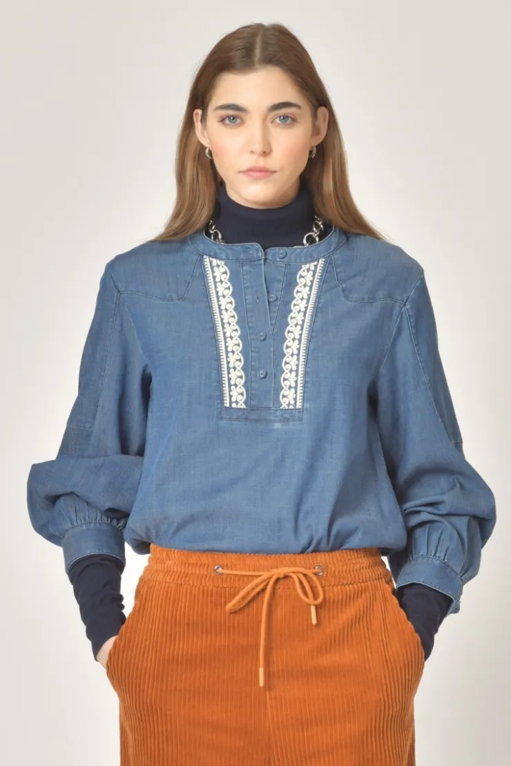 Orfeo Paris Blouse Doris> Chemises & Blouses