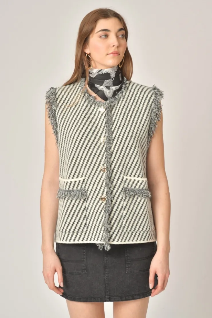 Orfeo Paris Gilet Julia> Vestes & Manteaux