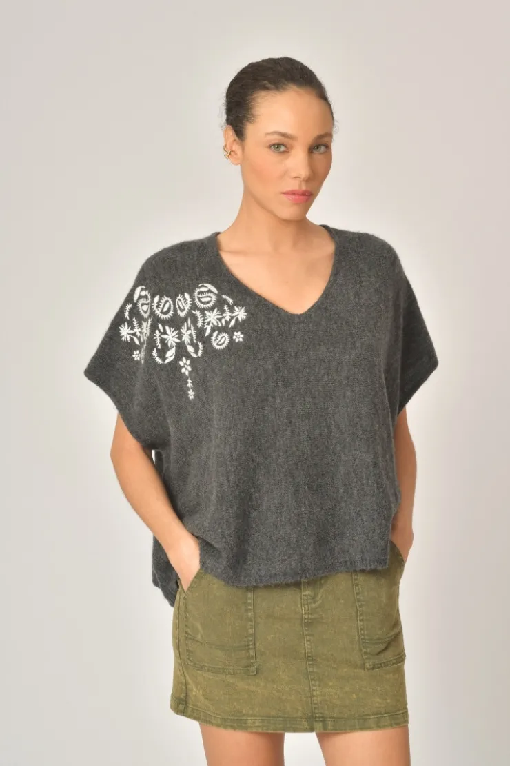 Orfeo Paris Pull Brigitte Gris> Pulls & Cardigans