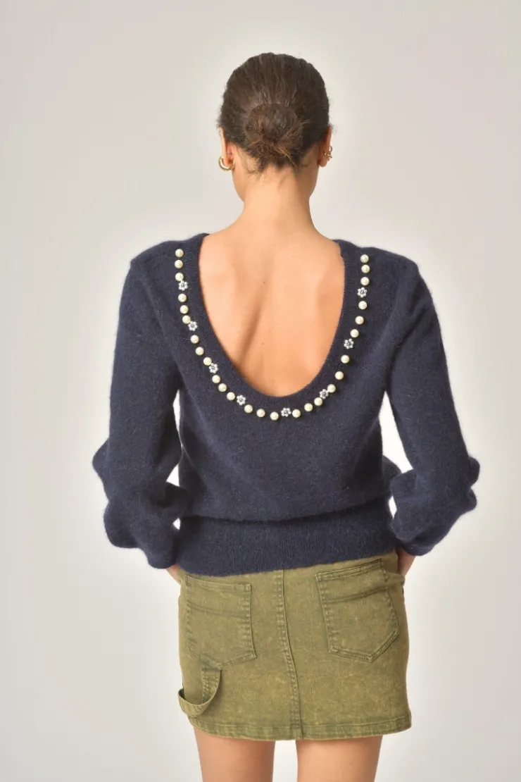 Orfeo Paris Pull Jade> Pulls & Cardigans