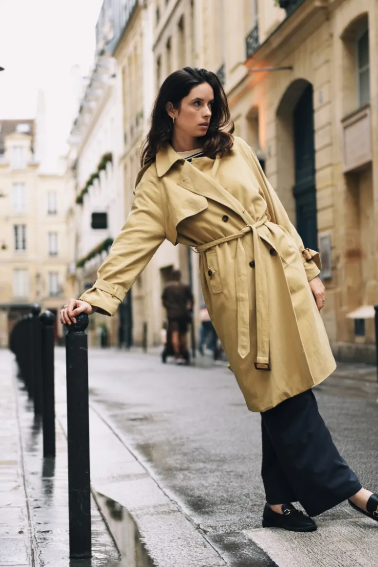 Orfeo Paris Trench Lea> Vestes & Manteaux