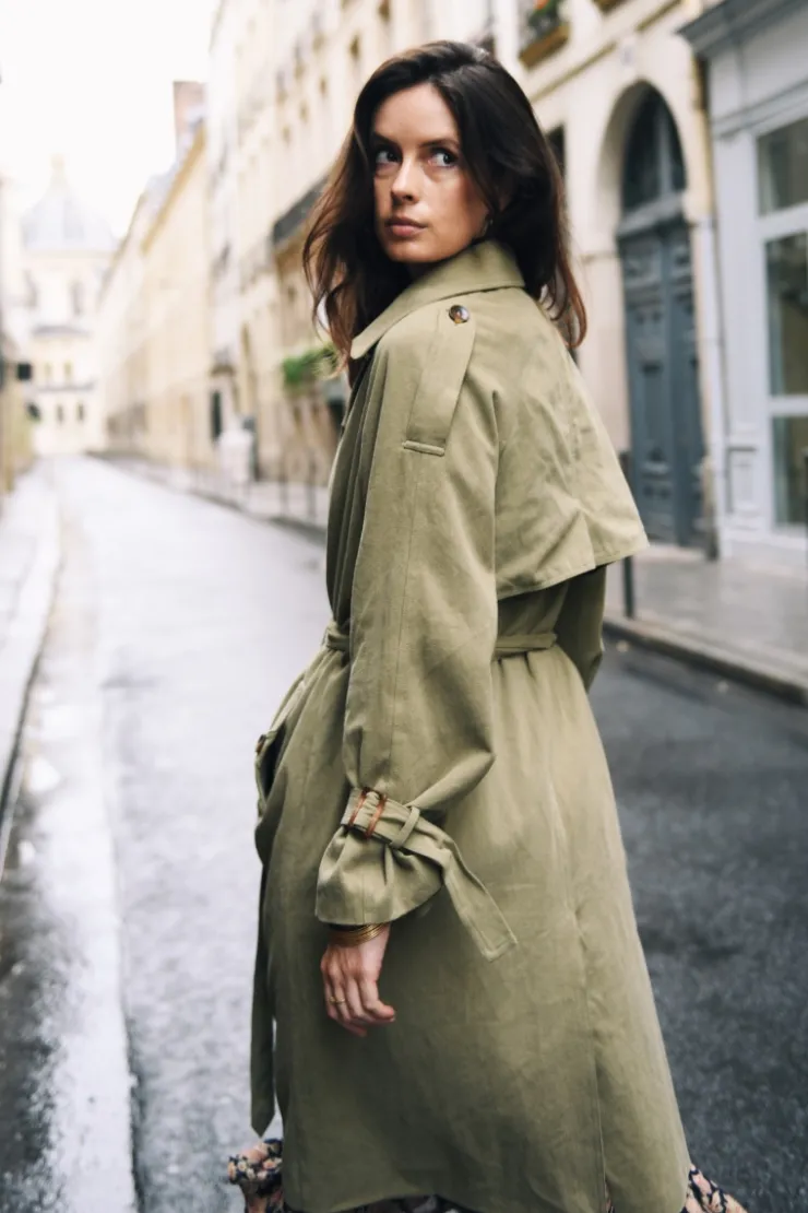 Orfeo Paris Trench Lea> Vestes & Manteaux