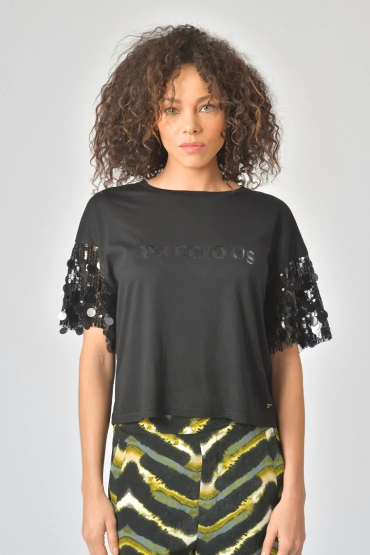 Orfeo Paris T-Shirt Precilla> Tops & T-Shirts