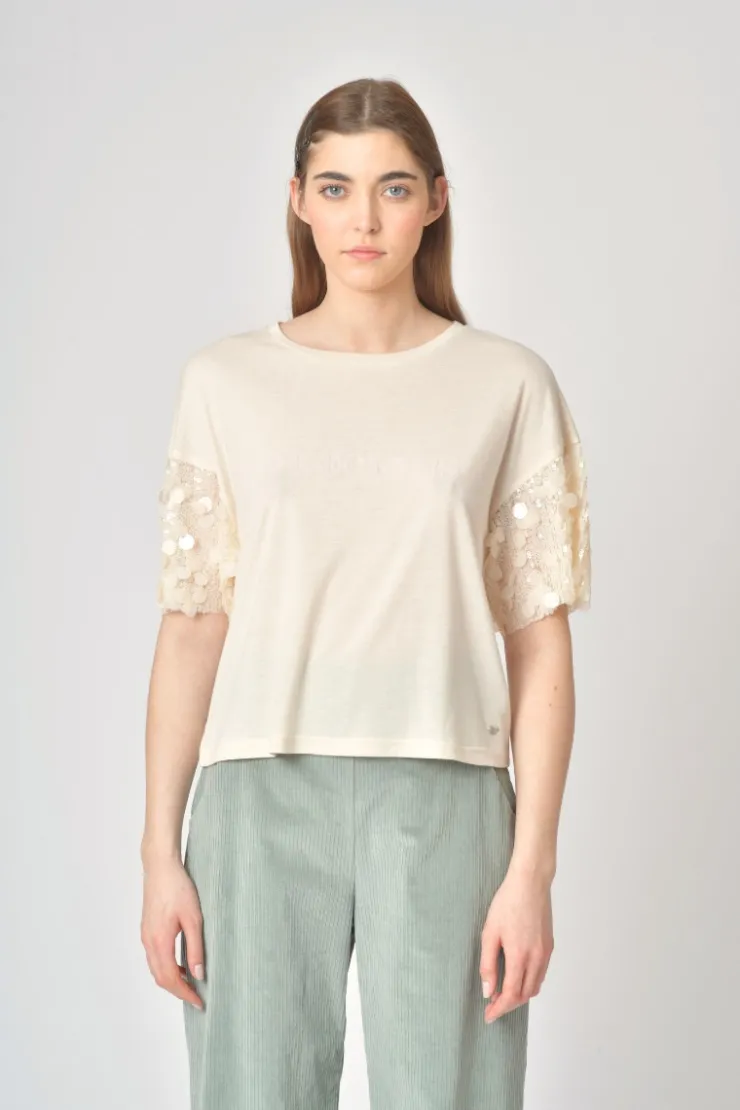 Orfeo Paris T-Shirt Precilla> Tops & T-Shirts