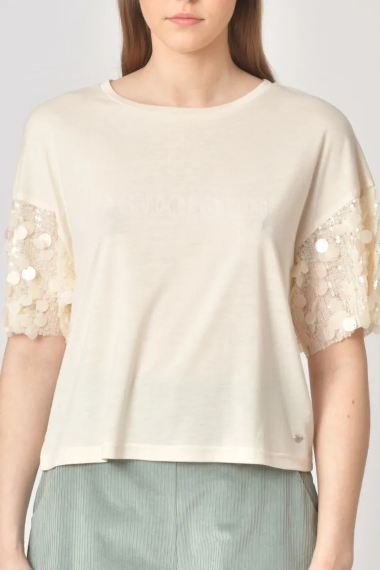 Orfeo Paris T-Shirt Precilla> Tops & T-Shirts